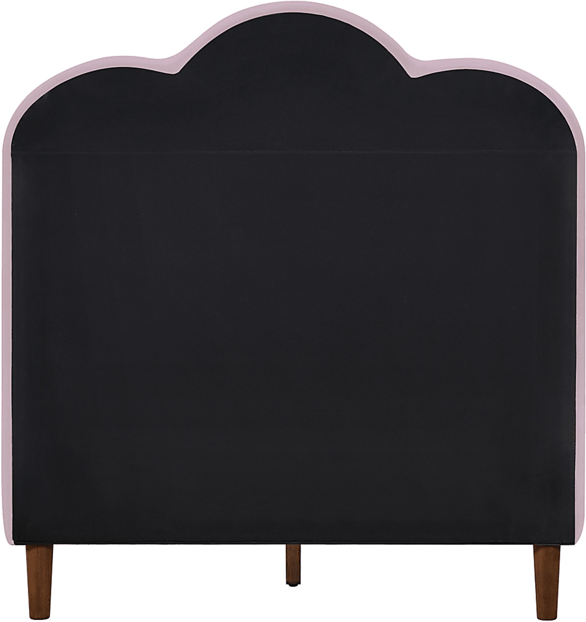 Denela Pink Twin Platform Bed - Image 4
