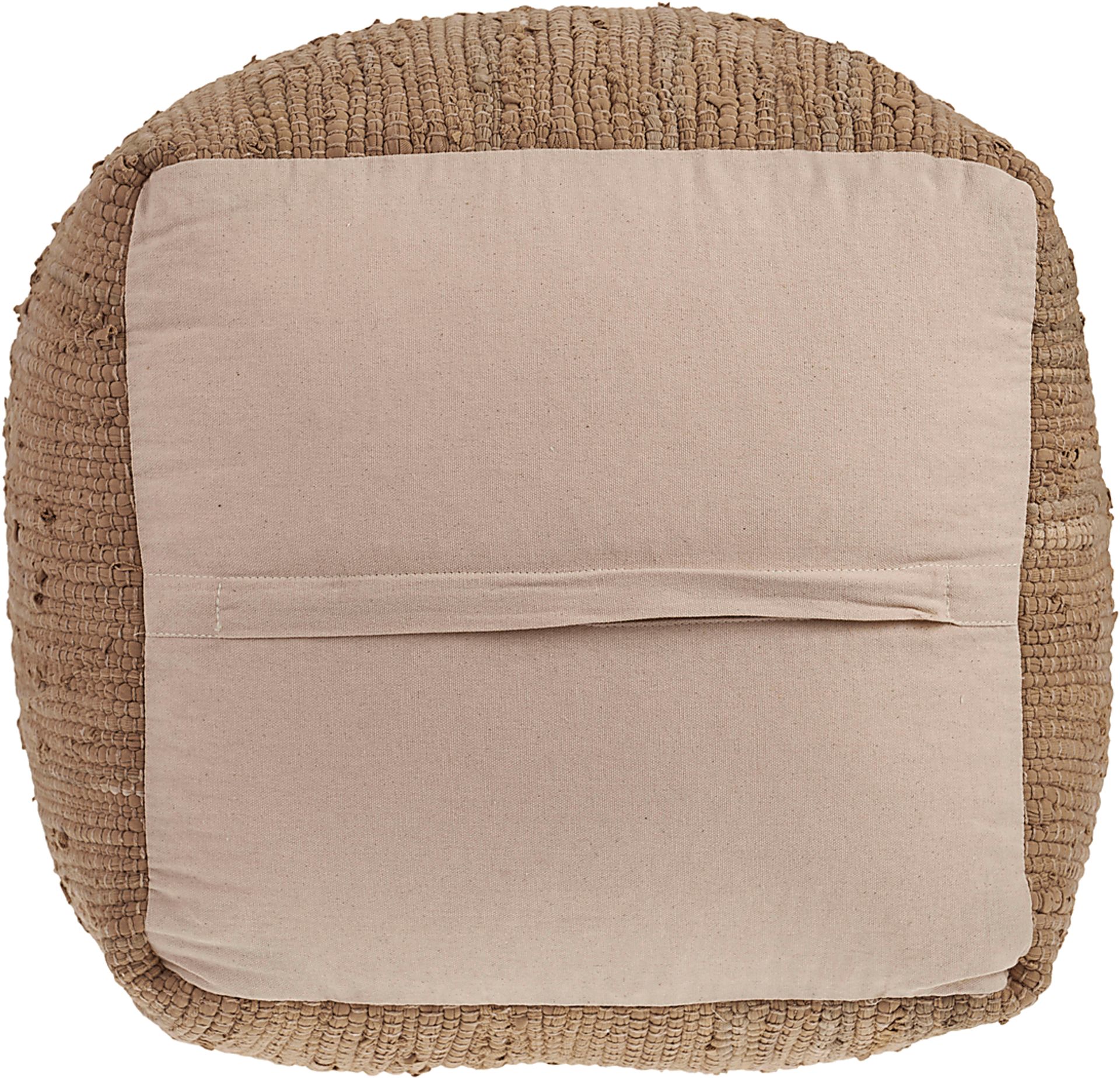 Denilian Tan Pouf - Image 5