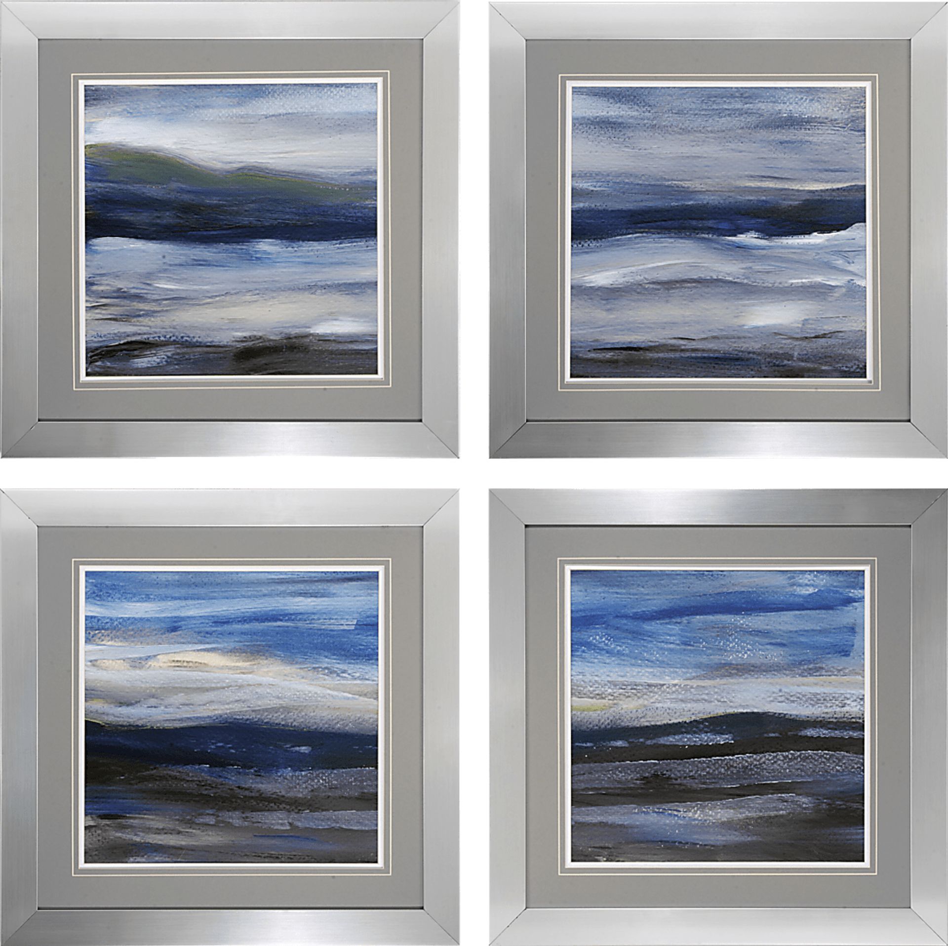 Denim Dance Set of 4 Artwork - Image 1