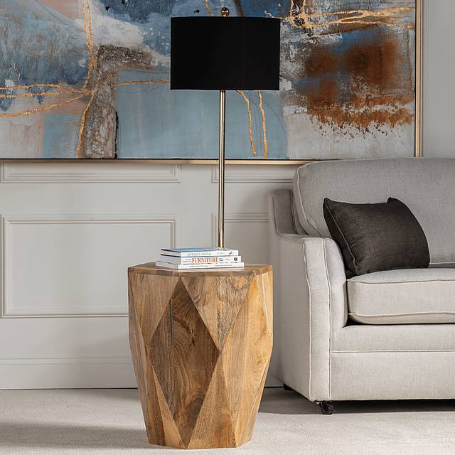 Denimwood Brown End Table - Thumbnail - Image 4
