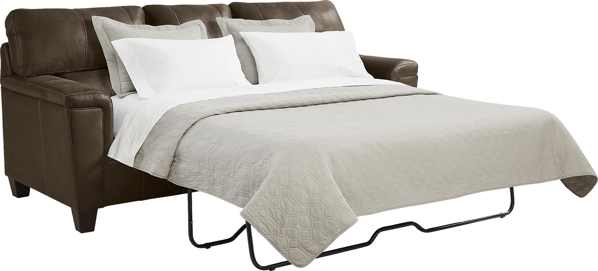 Denio Brown Queen Sleeper - Image 2