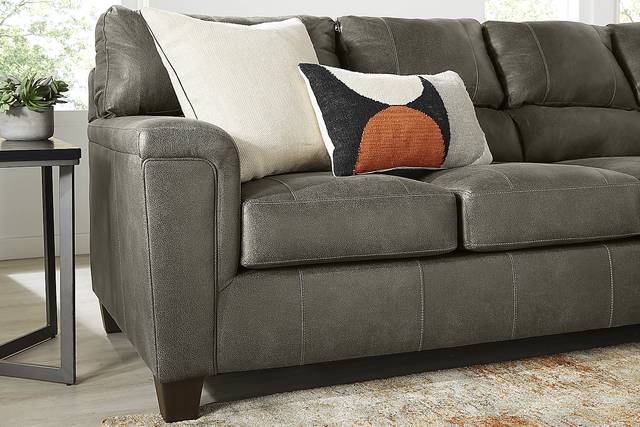 Denio Charcoal 2 Pc Sectional - Thumbnail - Image 4