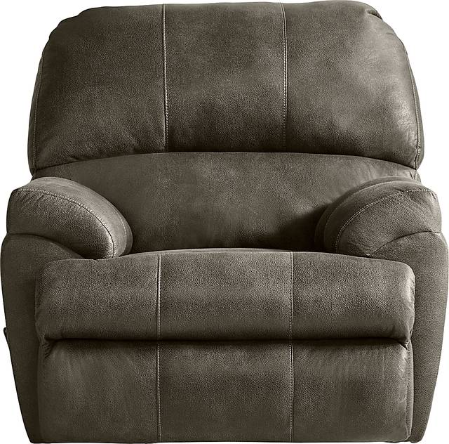 Denio Charcoal Recliner - Thumbnail - Image 2