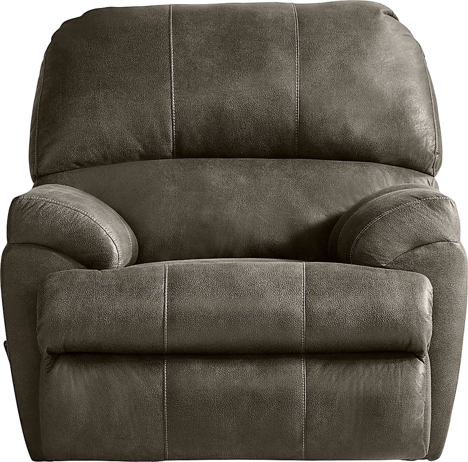 Denio Charcoal Recliner - Image 2
