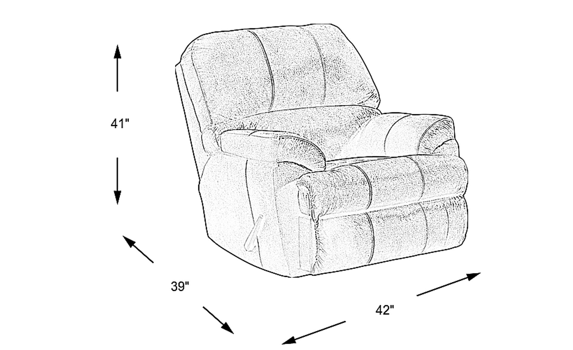 Dimension Image. Please refer to the Dimension Tab on this page for dimension details.