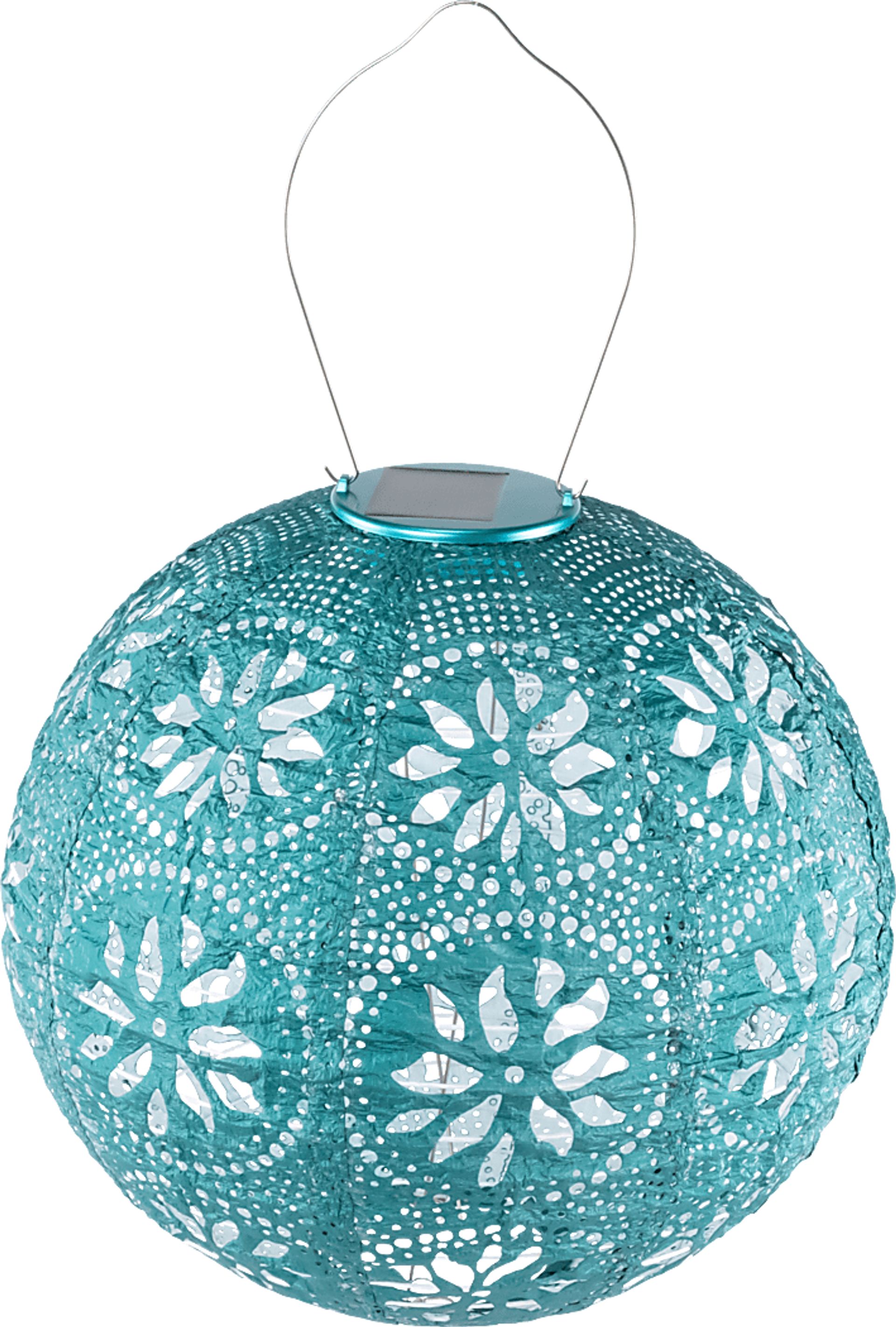 Denis Grove Outdoor Emerald Solar Lantern - Image 4