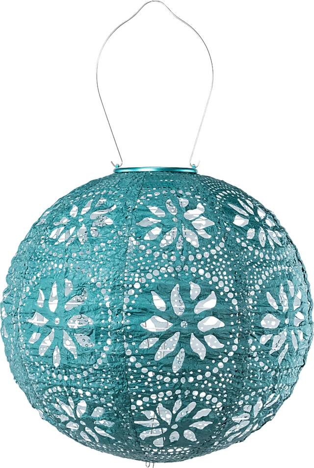 Denis Grove Outdoor Emerald Solar Lantern - Thumbnail - Image 1
