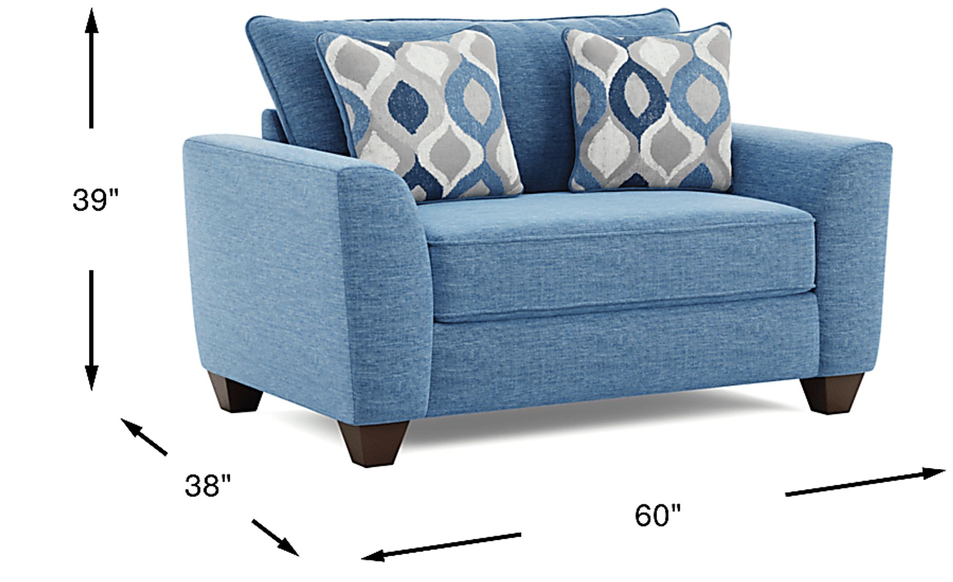 Dimension Image. Please refer to the Dimension Tab on this page for dimension details.