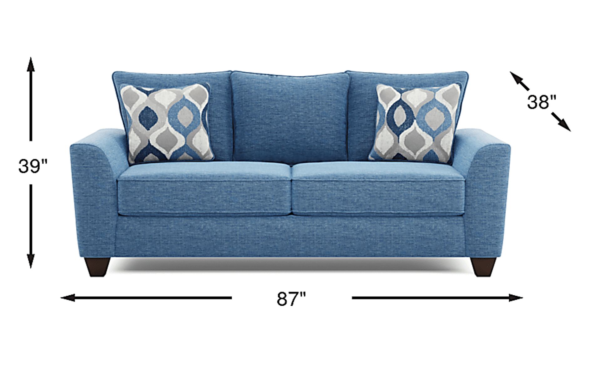 Dimension Image. Please refer to the Dimension Tab on this page for dimension details.