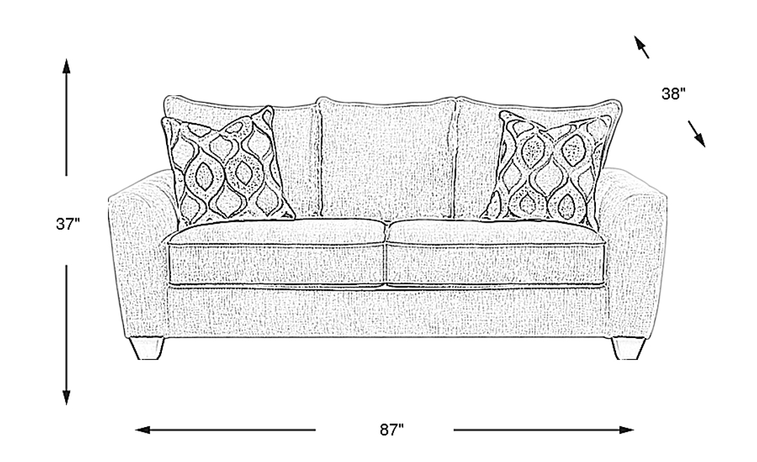 Dennin Heights Premium Sleeper Sofa