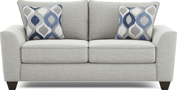 Dennin Heights Gray Sleeper Loveseat