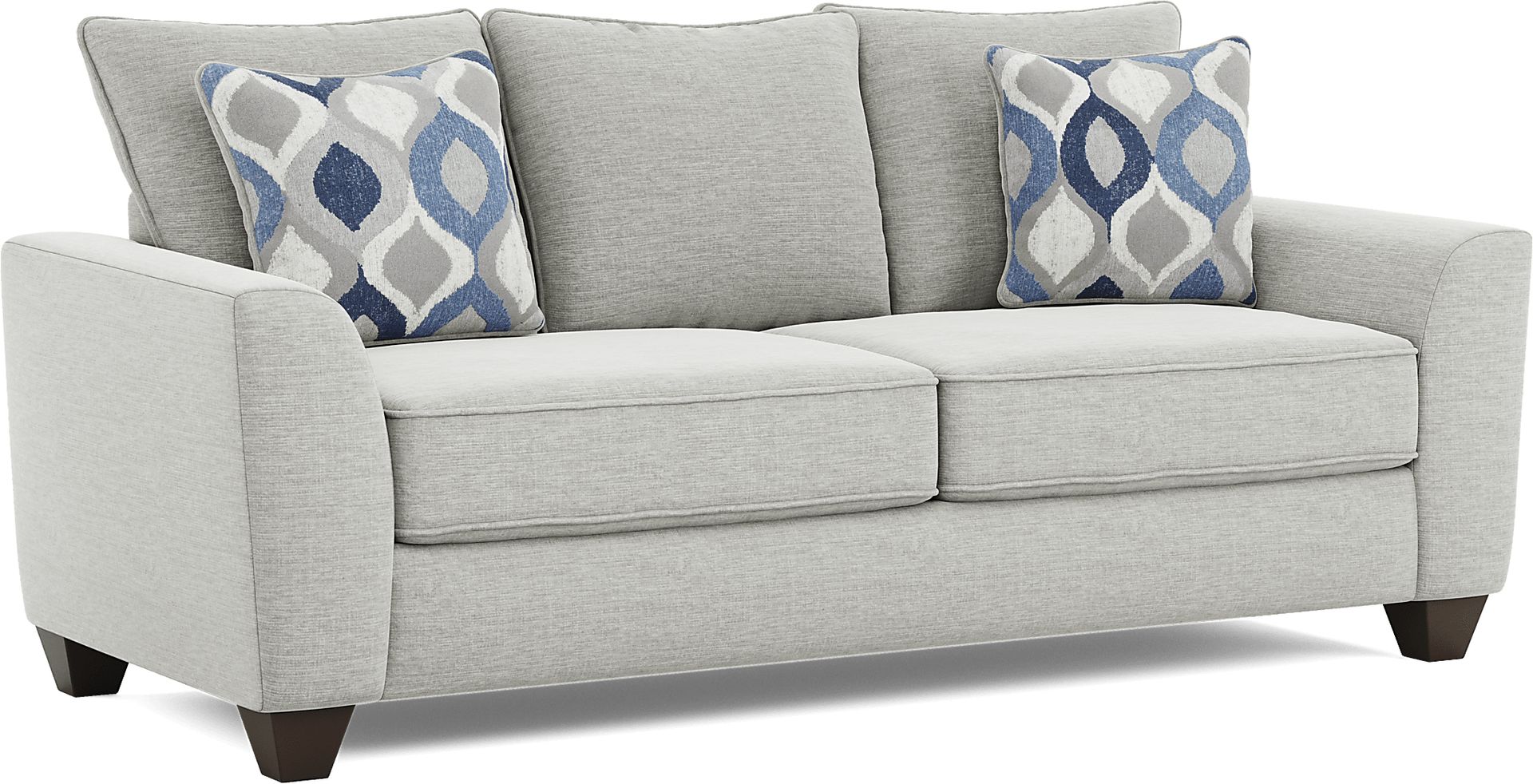 Dennin Heights Gray Woven Sleeper Sofa | Rooms to Go Dennin Heights Gray Woven Sleeper Sofa | Rooms to Go