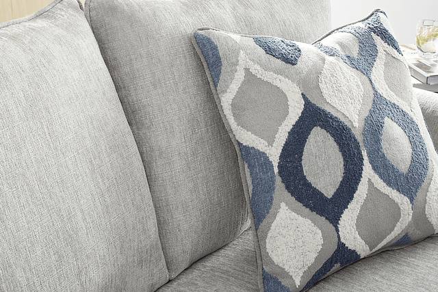 Dennin Heights Gray 7 Pc Living Room with Sleeper Sofa - Thumbnail - Image 5