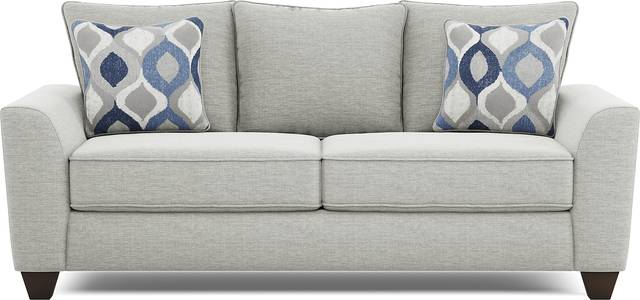 Dennin Heights Gray 7 Pc Living Room with Sleeper Sofa - Thumbnail - Image 2