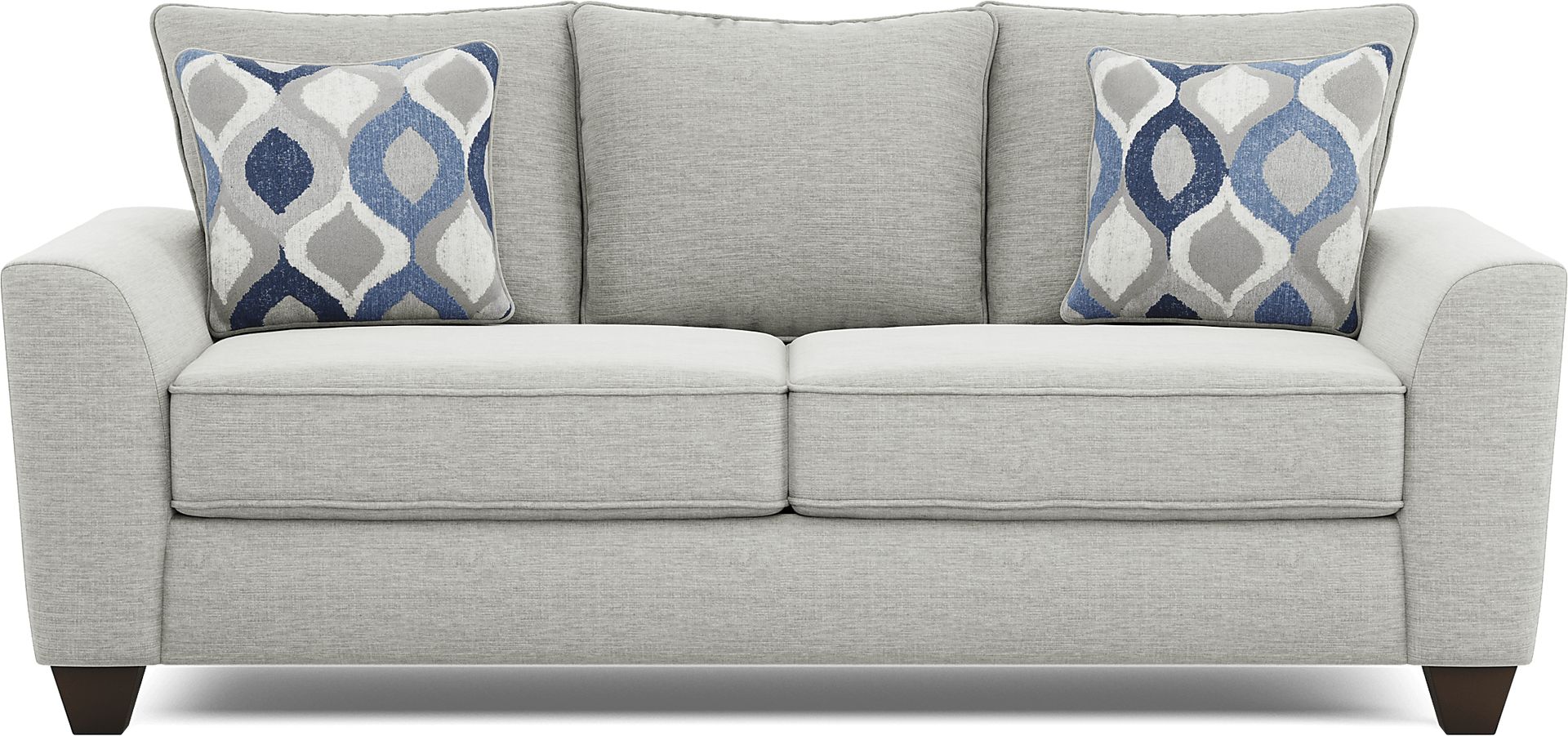 Dennin Heights Gray 7 Pc Living Room with Sleeper Sofa - Image 2