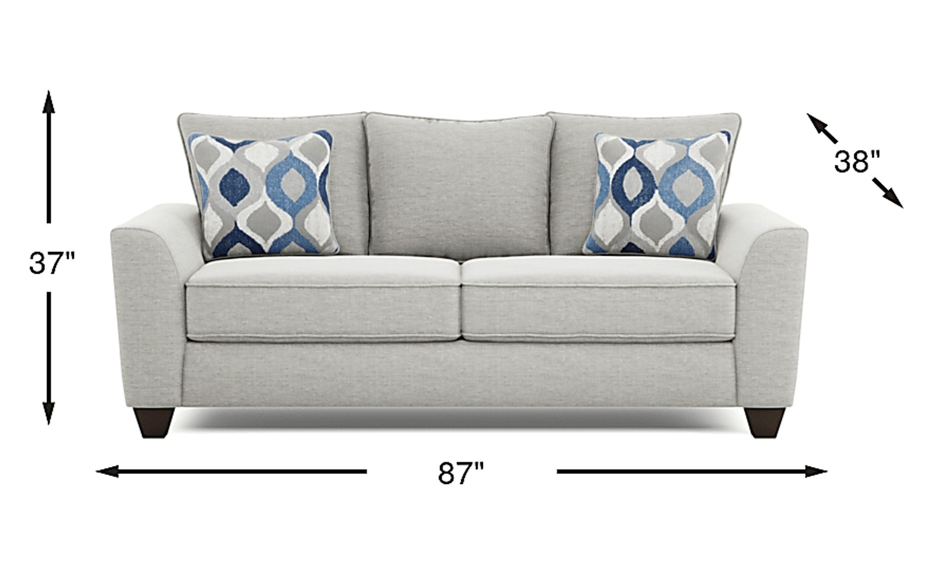 Dimension Image. Please refer to the Dimension Tab on this page for dimension details.