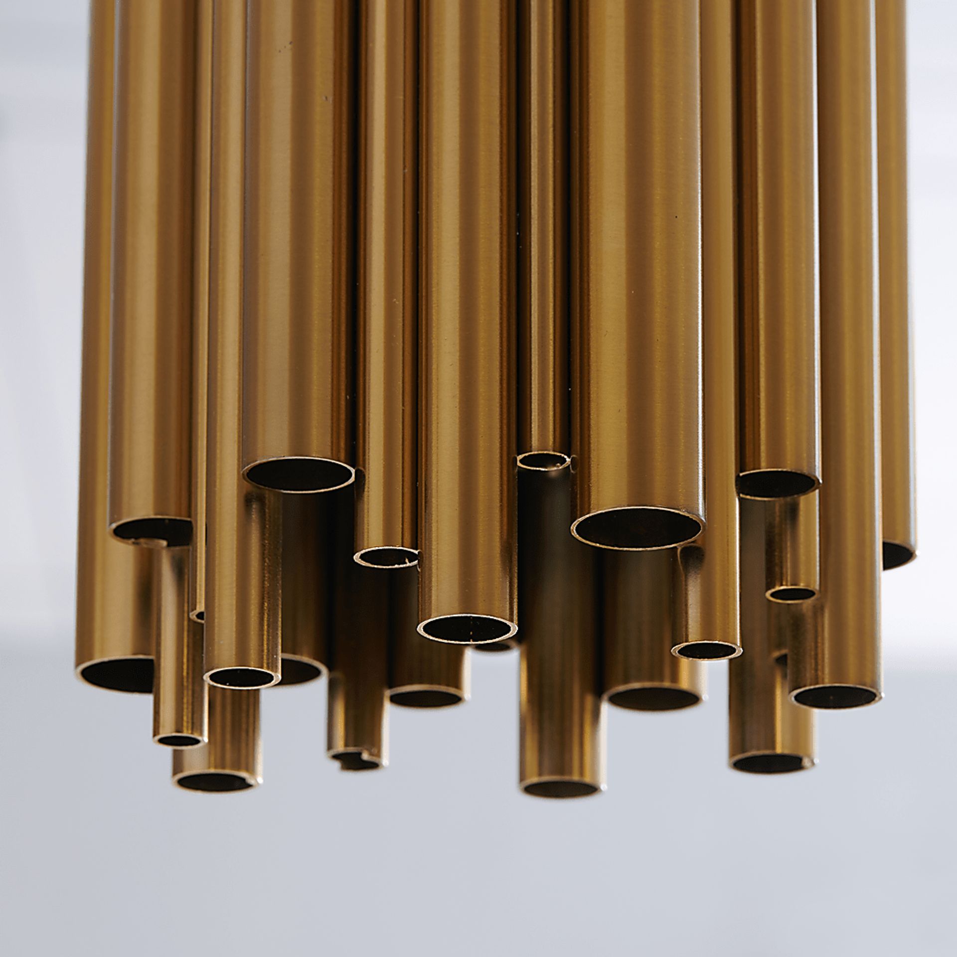 Dennis Avenue  Brass Chandelier - Image 2
