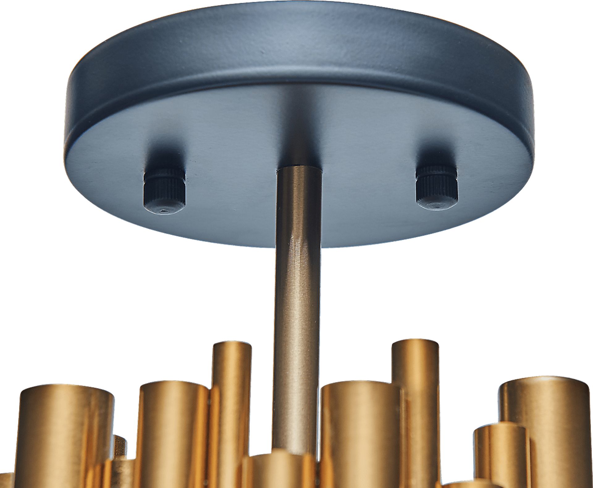 Dennis Avenue  Brass Chandelier - Image 4