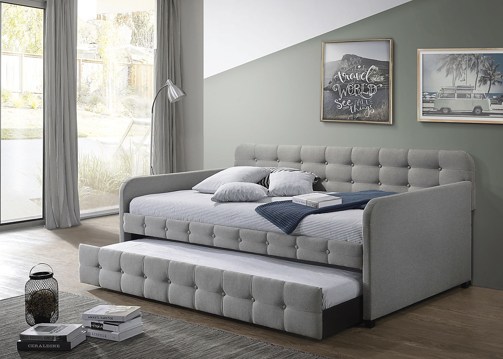Densmore Gray Daybed - Image 2