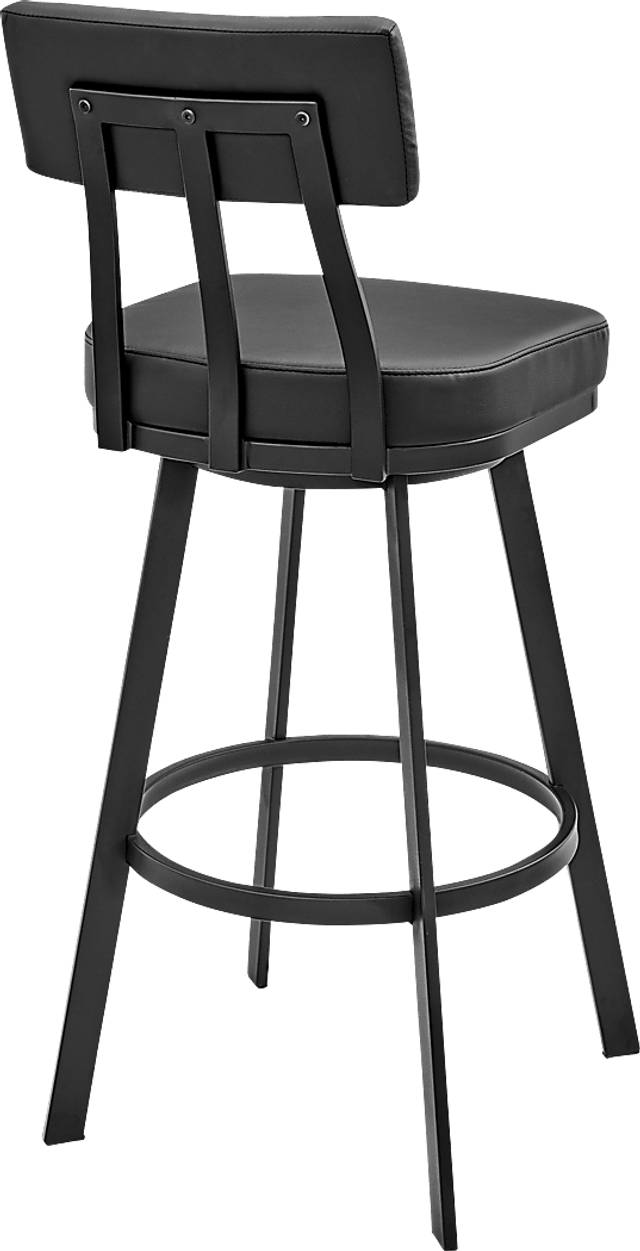Densmores Black Swivel Counter Stool - Thumbnail - Image 3