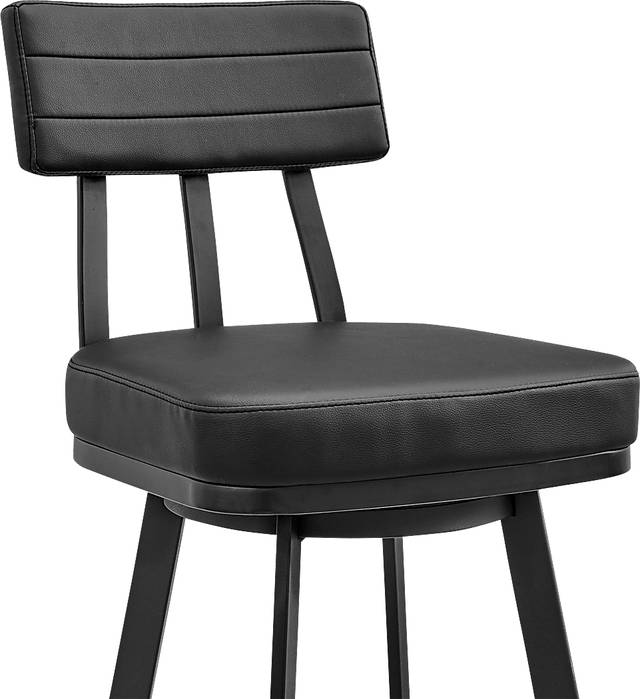 Densmores Black Swivel Counter Stool - Thumbnail - Image 7