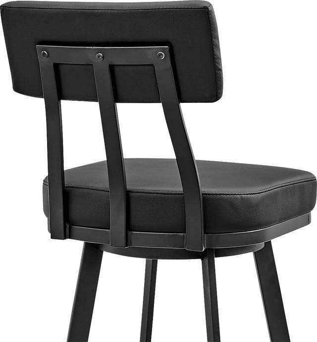 Densmores Black Swivel Counter Stool - Thumbnail - Image 8