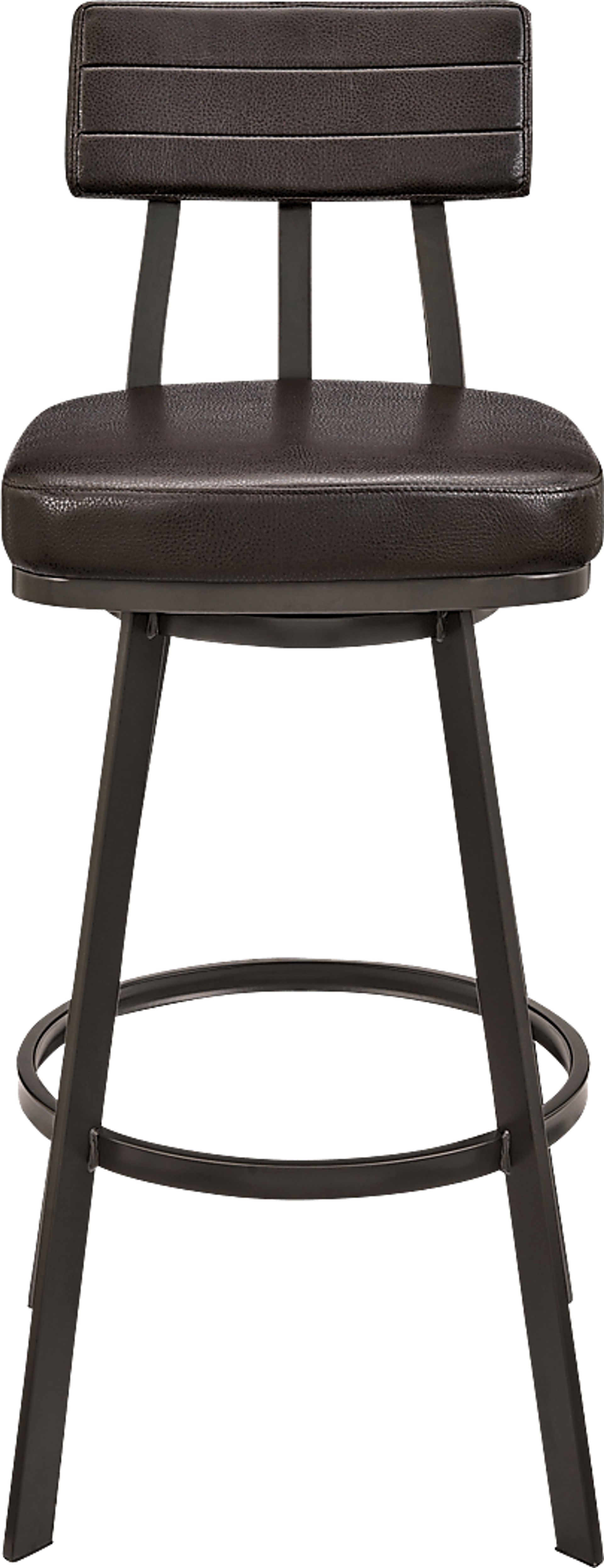 Densmores Brown Swivel Counter Stool - Image 4