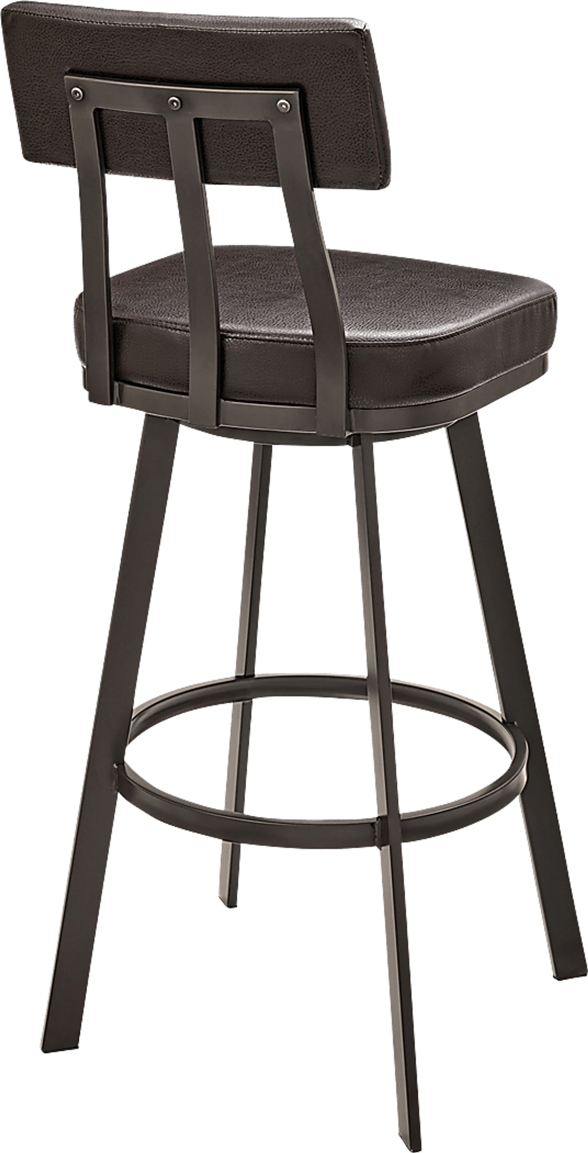 Densmores Brown Swivel Counter Stool - Image 5