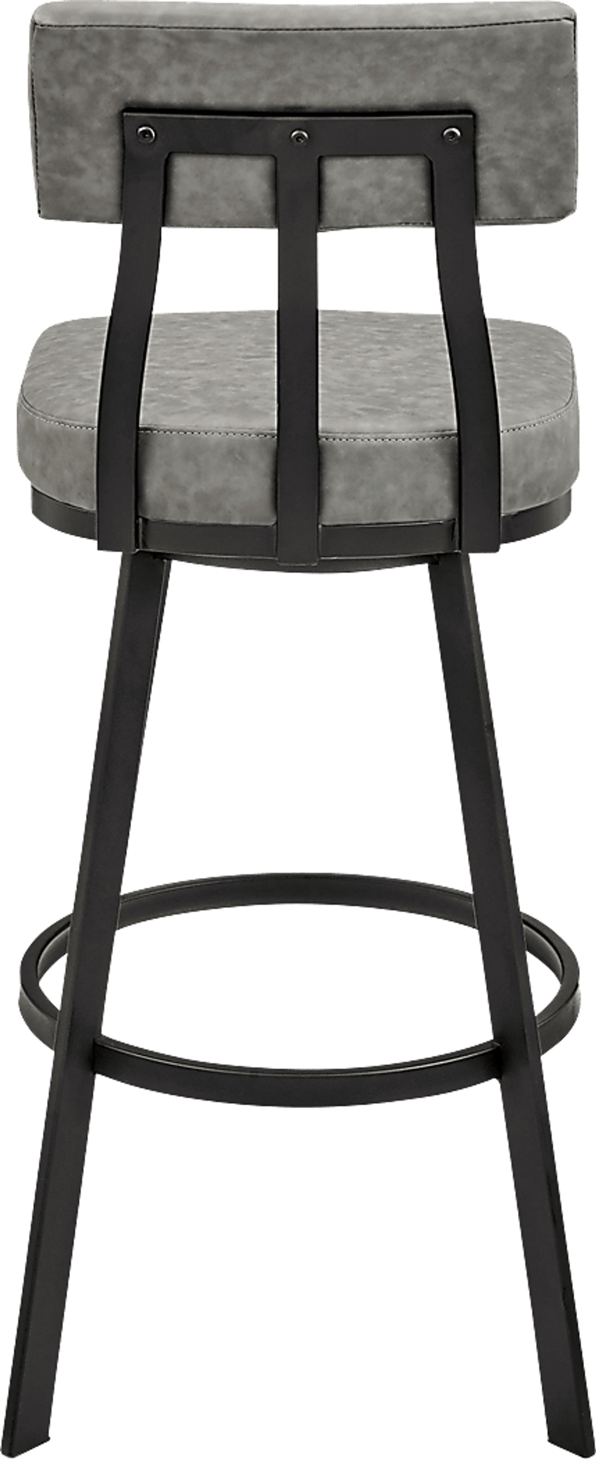 Densmores Gray Swivel Bar Stool - Image 6