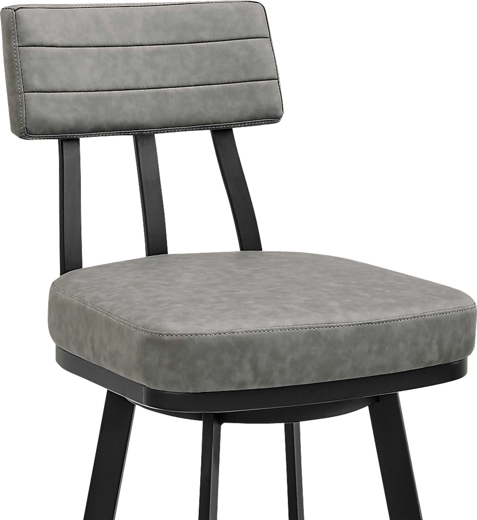 Densmores Gray Swivel Bar Stool - Image 7