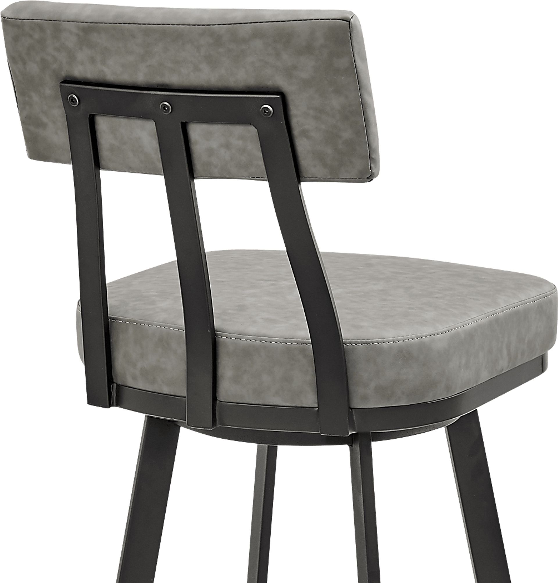 Densmores Gray Swivel Bar Stool - Image 8