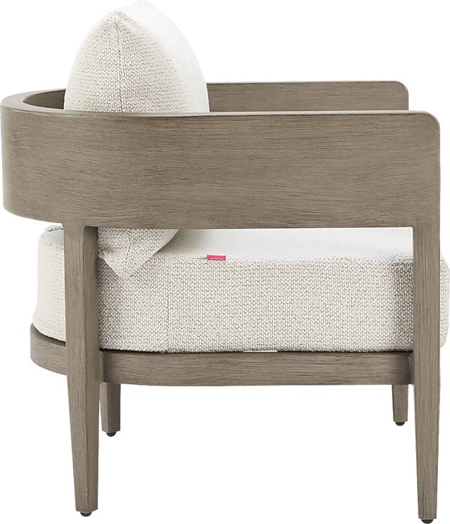 Dentata Beige Arm Chair - Thumbnail - Image 4