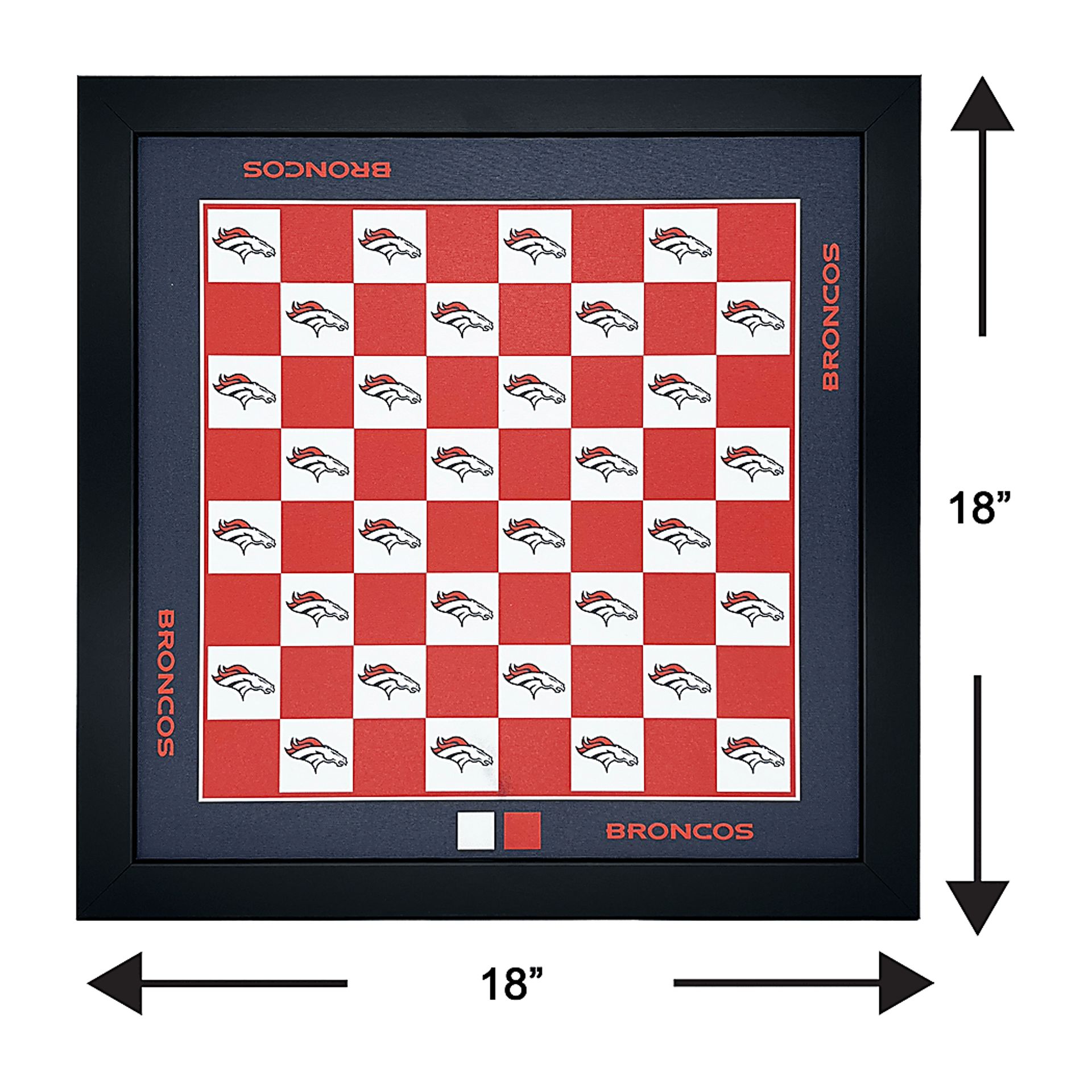 Denver Broncos Wall Chess Set - Image 6