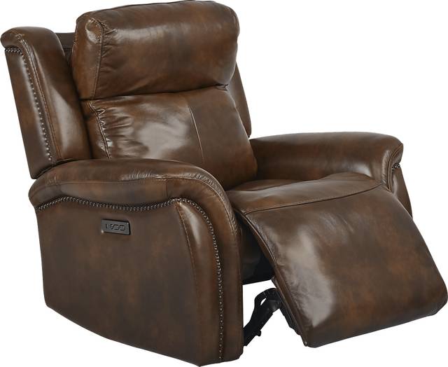 Denver Summit Brown 10 Pc Dual Power Reclining Sectional Living Room - Thumbnail - Image 4