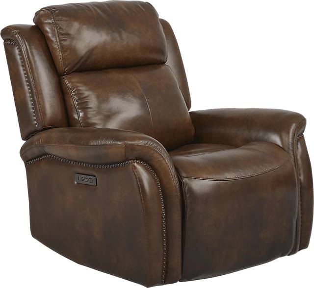 Denver Summit Brown 10 Pc Dual Power Reclining Sectional Living Room - Thumbnail - Image 3