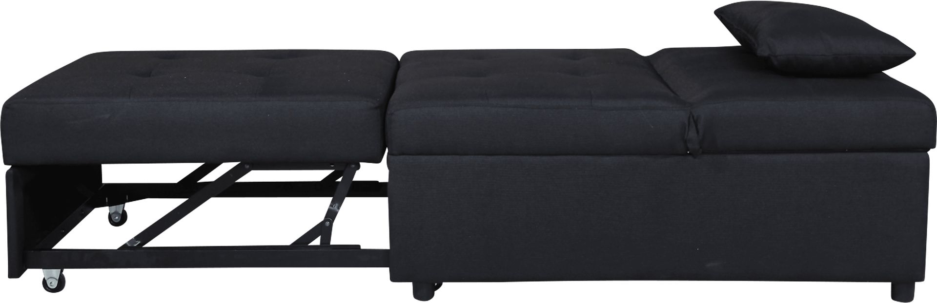 Denvir Black Convertible Chair - Image 3