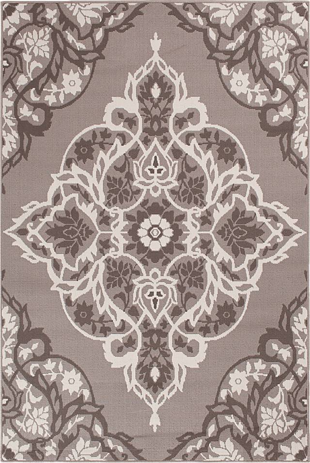 Denzil Gray 7'10 x 9'10 Indoor/Outdoor Rug - Thumbnail - Image 1