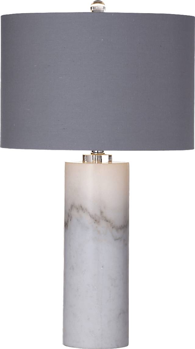 Deodate Gray Lamp - Thumbnail - Image 1