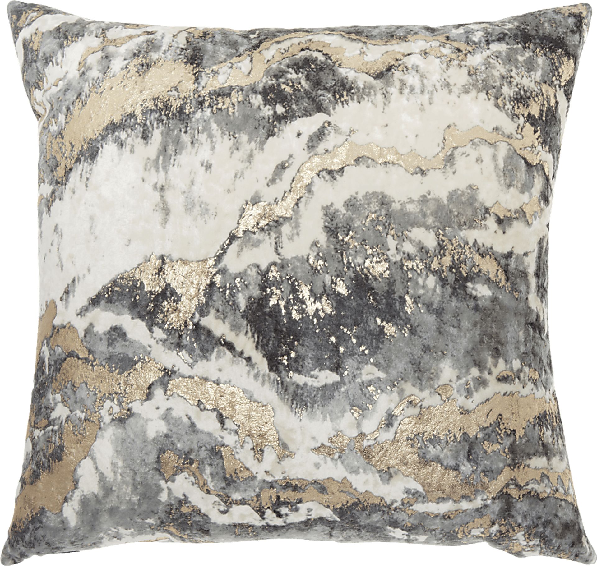 Deona Gray Accent Pillow - Image 1