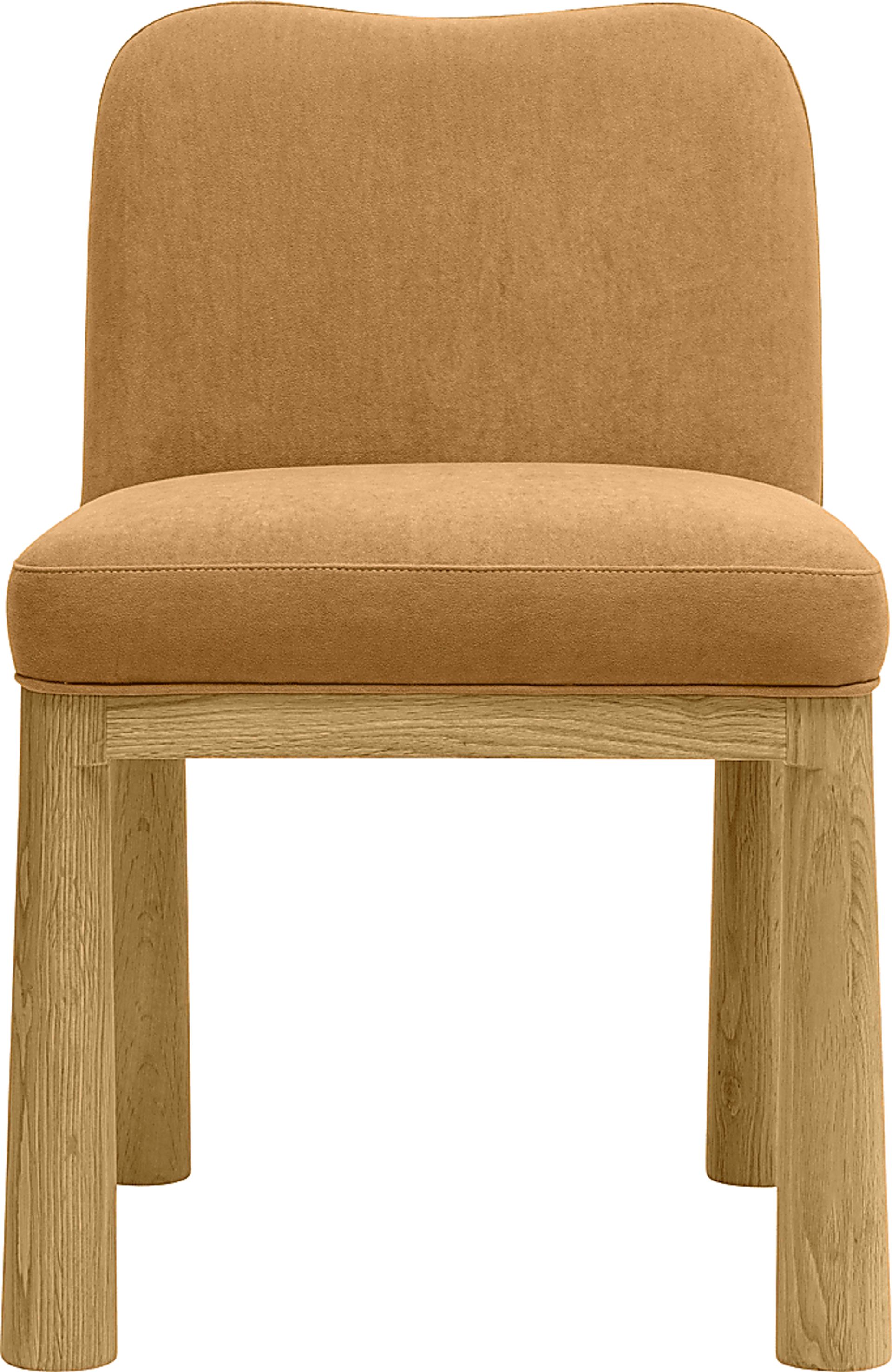 Deorsam Cognac Dining Chair - Image 3