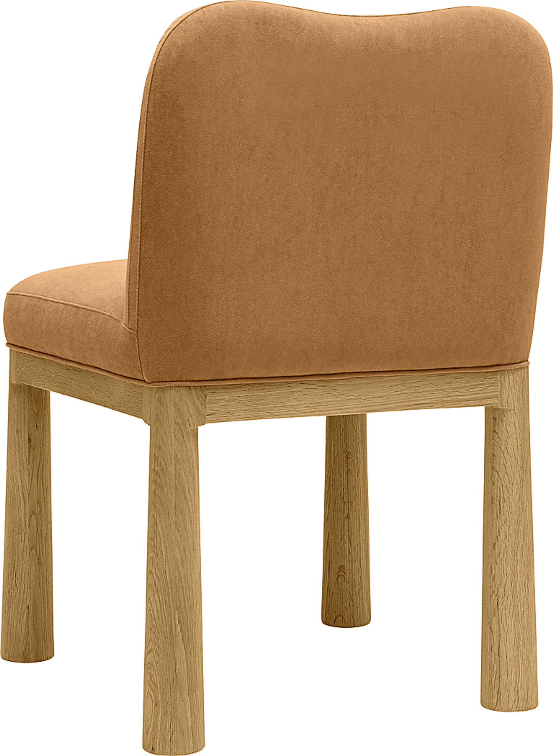 Deorsam Cognac Dining Chair - Image 4