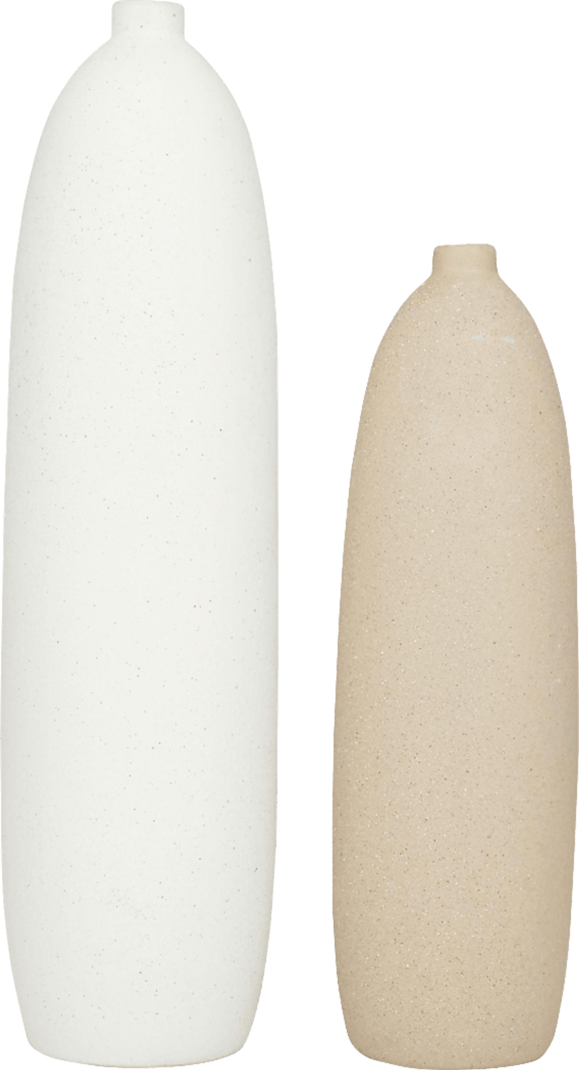 Depshu Beige Scupture, Set of 2 - Image 8