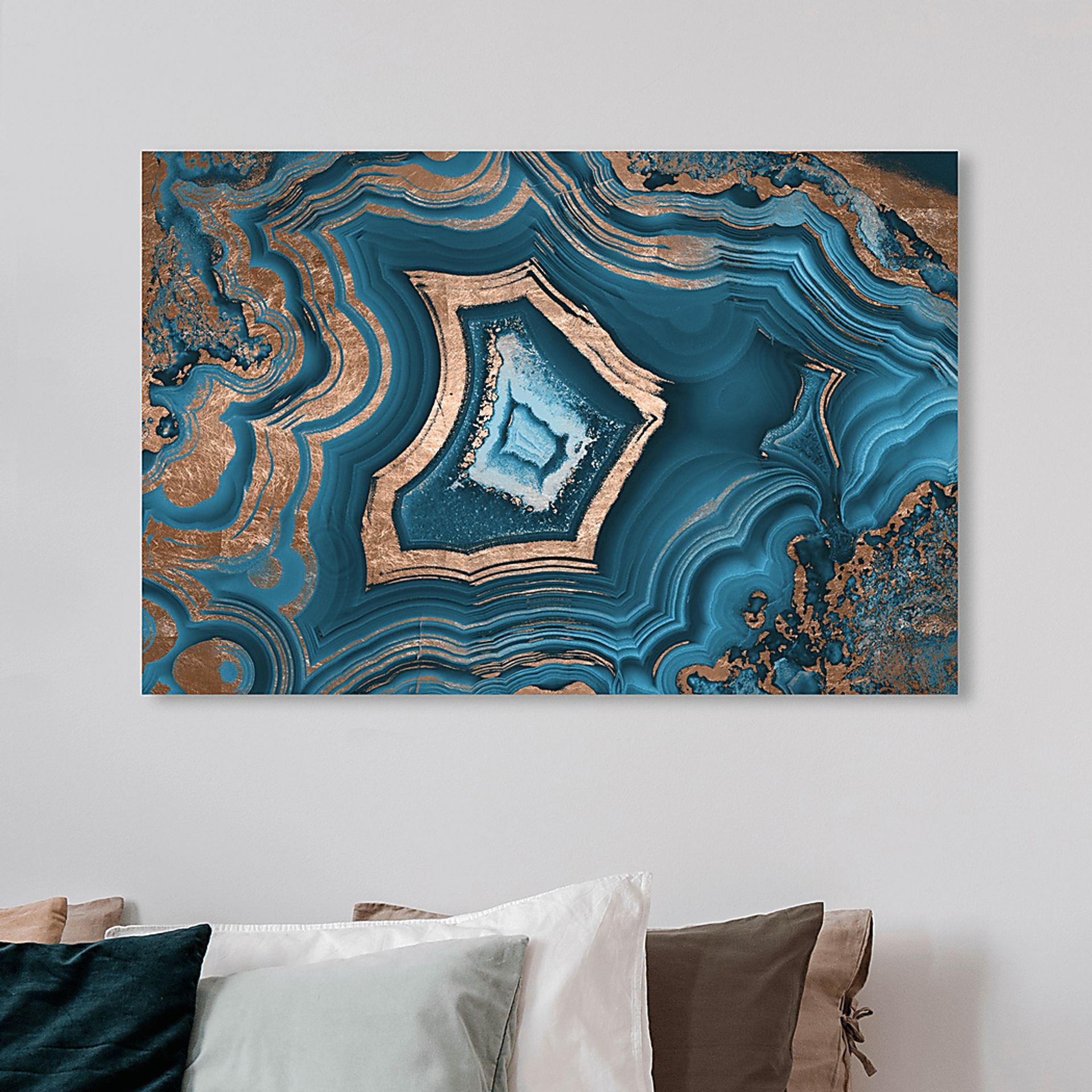 Depths Of Earth Blue Artwork - Image 3