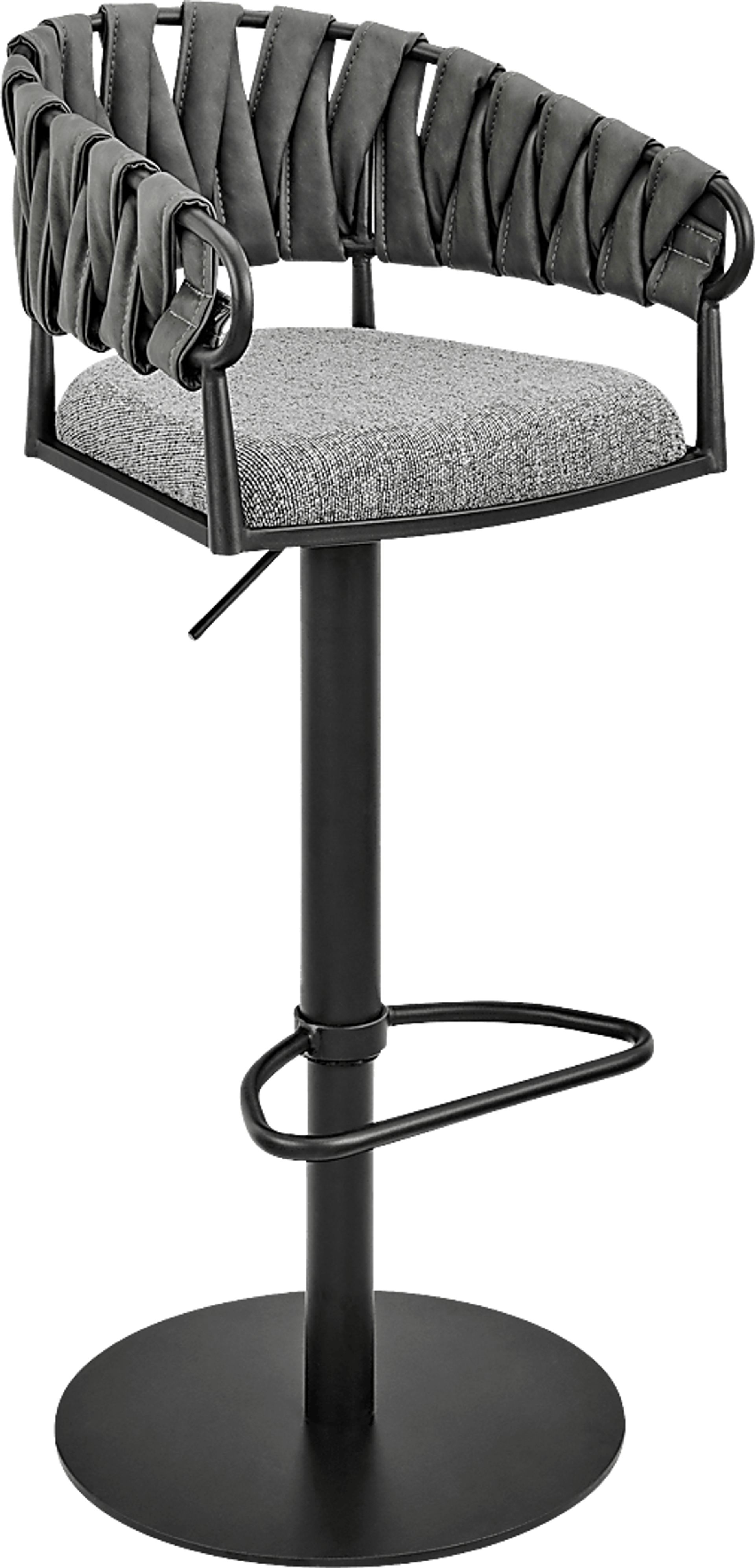 Depue Gray Barstool - Image 1