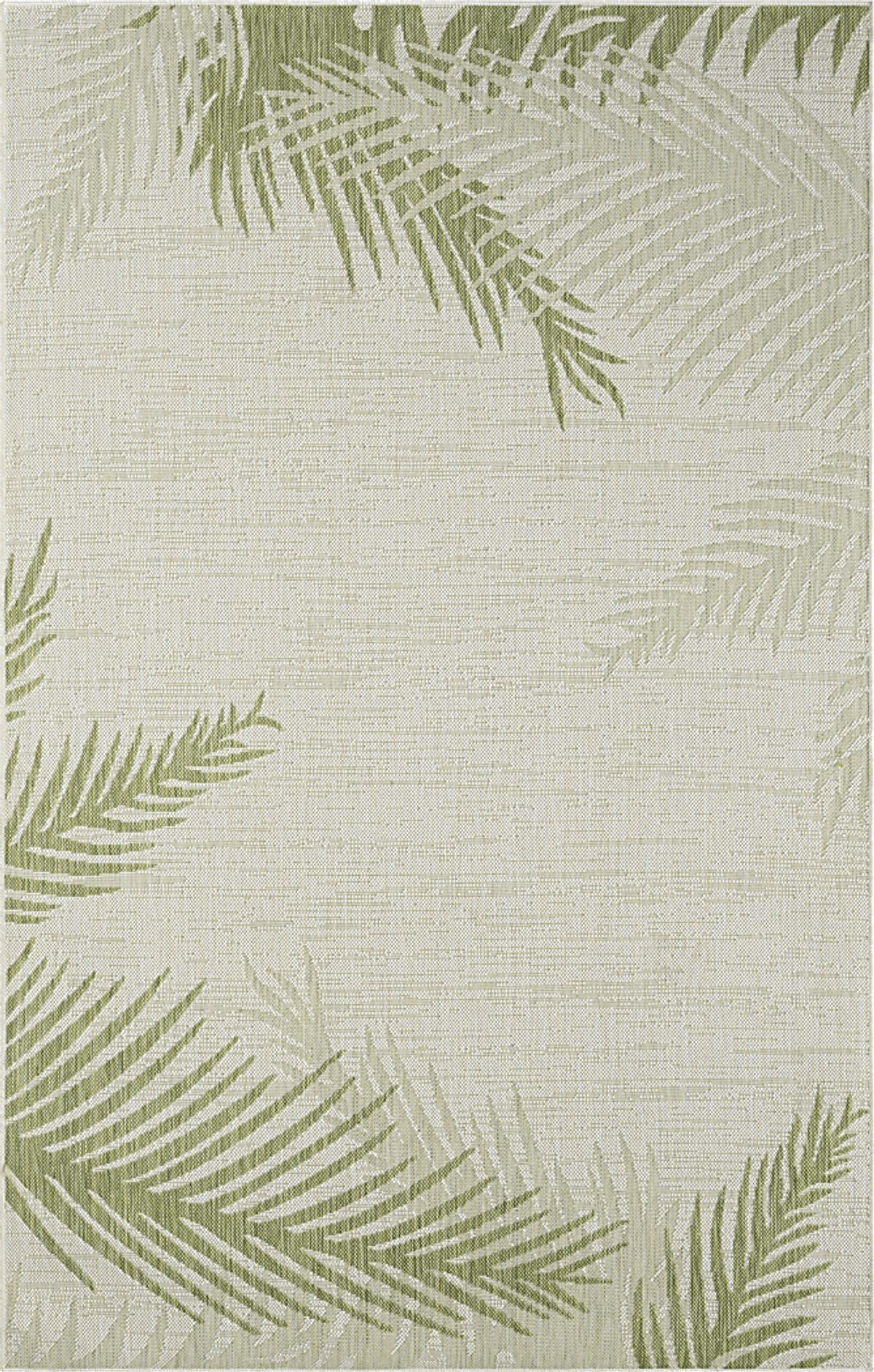 Derall Green Outdoor Rug | Rooms to Go
