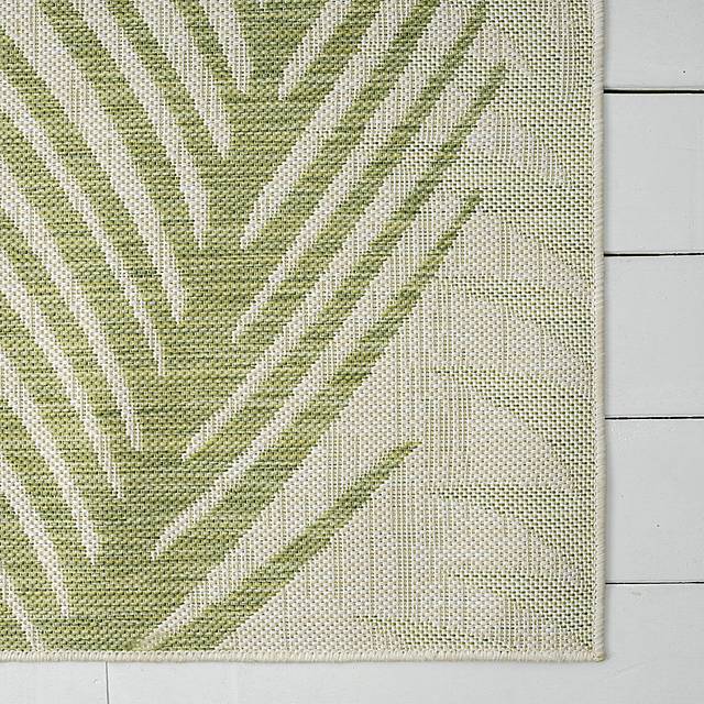 Derall Green 7'9 x 9'5 Indoor/Outdoor Rug - Thumbnail - Image 3