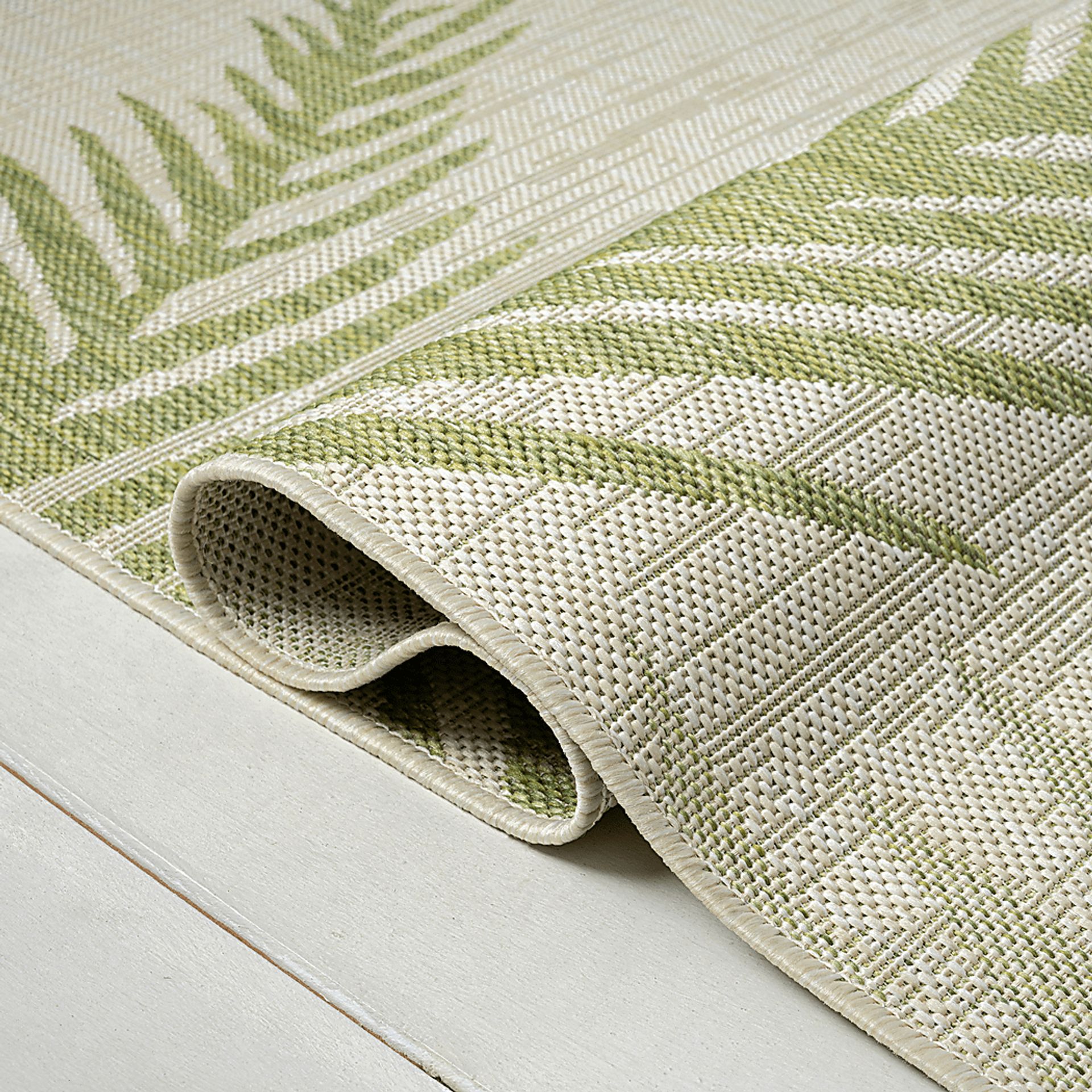 Derall Green 7'9 x 9'5 Indoor/Outdoor Rug - Image 4