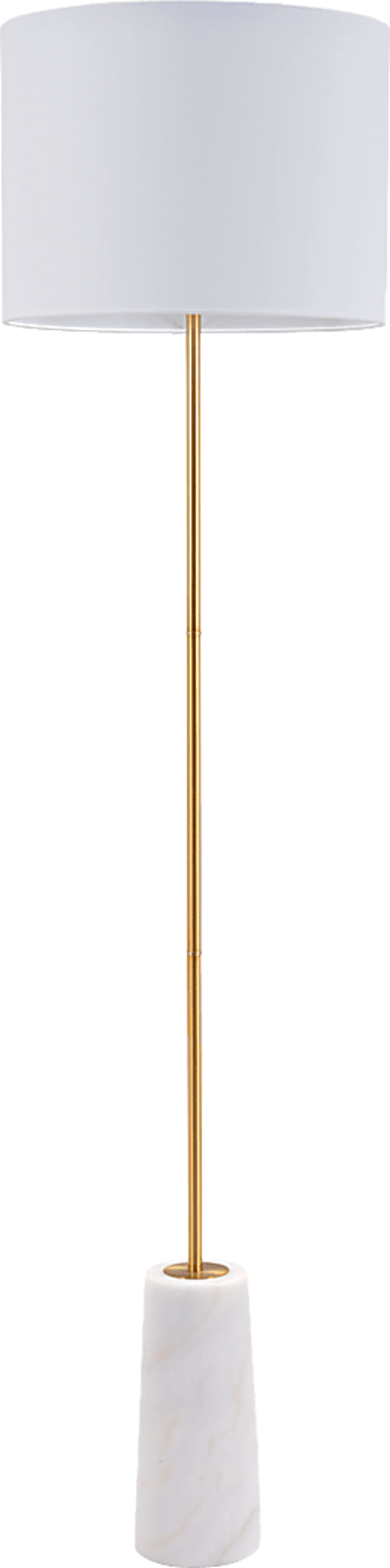 Dereef Gate White Floor Lamp - Image 2