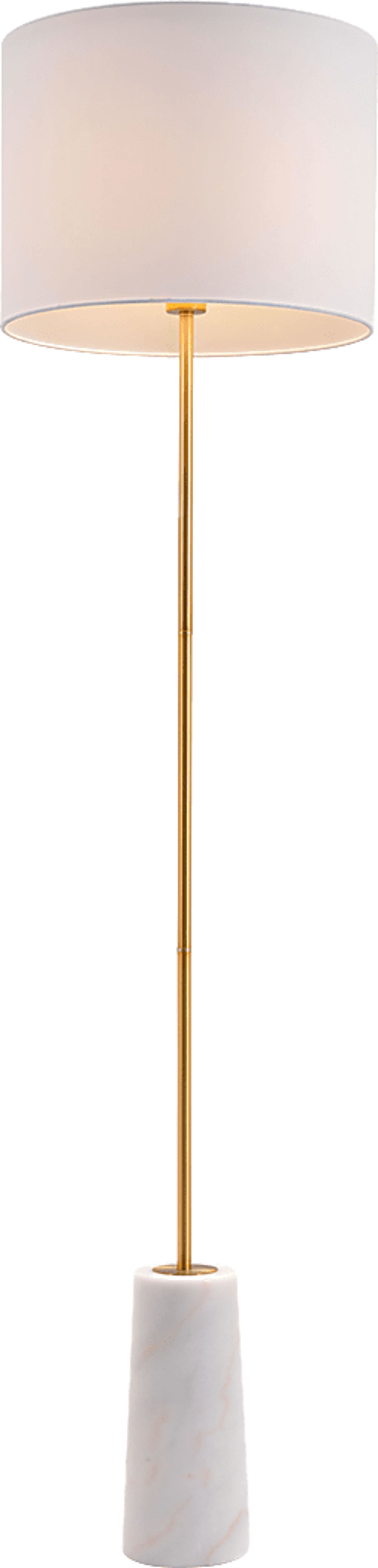 Dereef Gate White Floor Lamp - Image 3