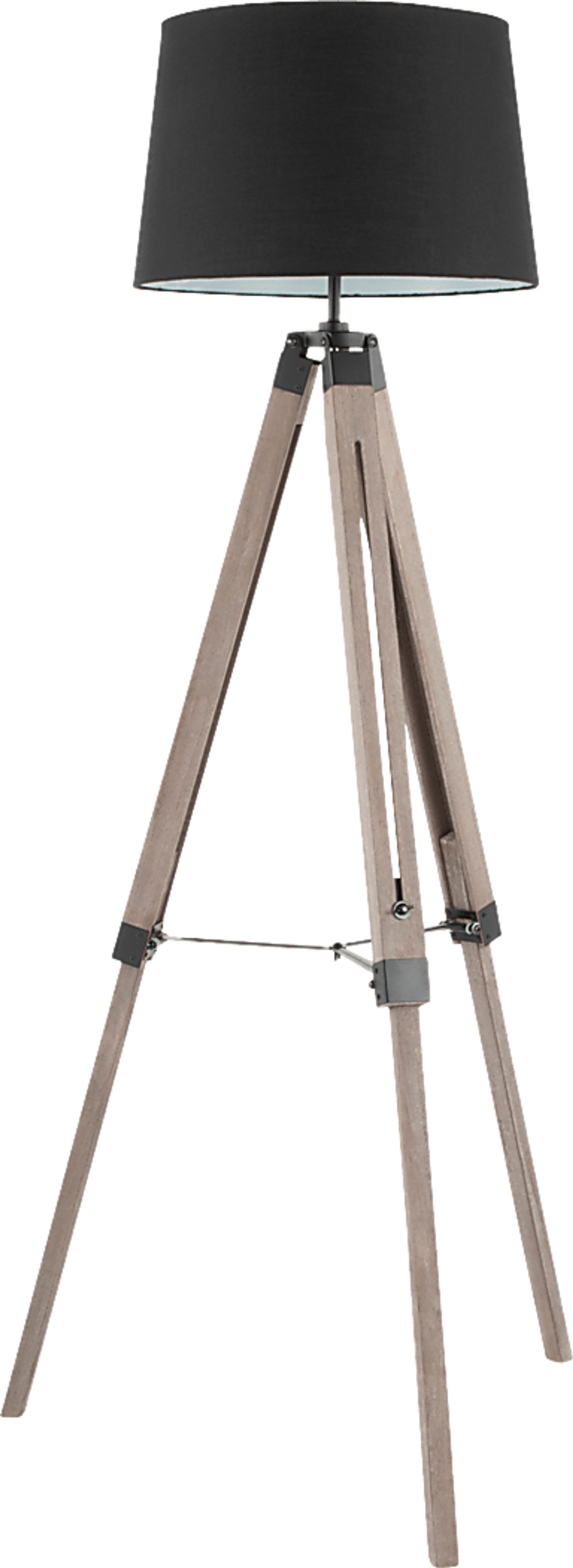 Dergano Black Floor Lamp - Image 2